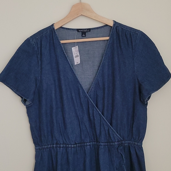 J.crew cambray Dress mercantil size L - Picture 6 of 9